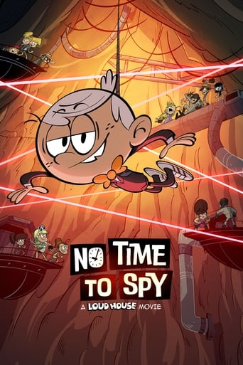 Poster for “No Time to Spy: A Loud House Movie”