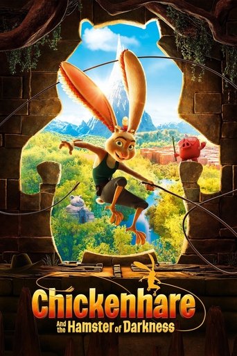 Poster for “Chickenhare and the Hamster of Darkness”