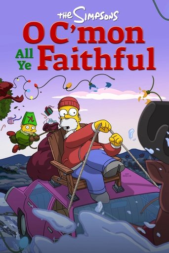 Poster for “The Simpsons: O C'mon All Ye Faithful”