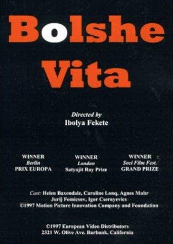 Poster for “Bolshe vita”