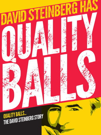 Постер фильма «Quality Balls: The David Steinberg Story»
