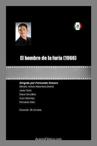 Poster for “El hombre de la furia”