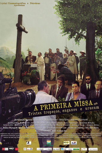 Poster for “A Primeira Missa ou Tristes Tropeços, Enganos e Urucum”