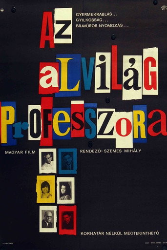 Poster for “The Master Criminal”