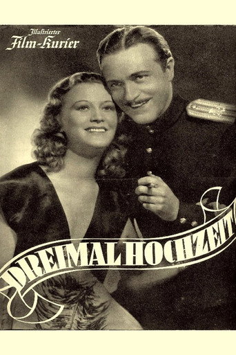 Poster for “Dreimal Hochzeit”