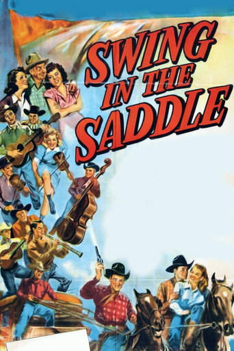 Poster for “Swing in the Saddle”