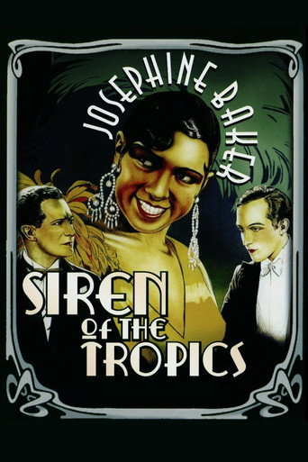 Постер фильма «La Sirène des tropiques»