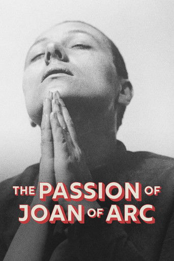 Poster for “The Passion of Joan of Arc”