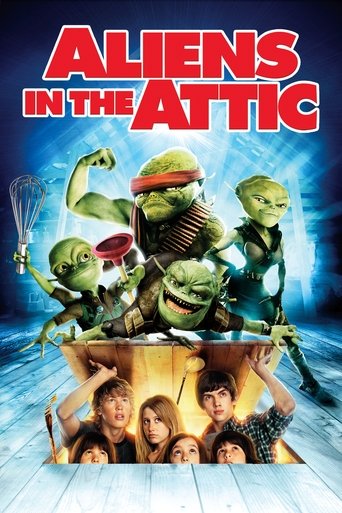 Poster for “Aliens in the Attic”
