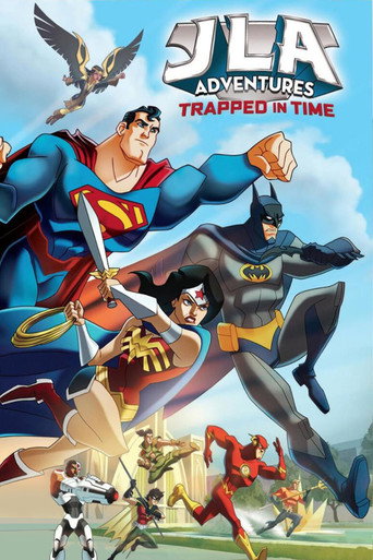Poster for “JLA Adventures: Trapped in Time”