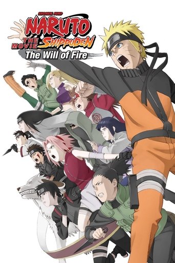 Poster for “Naruto Shippuden the Movie: The Will of Fire”