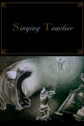 Poster for “A Teacher of Singing”