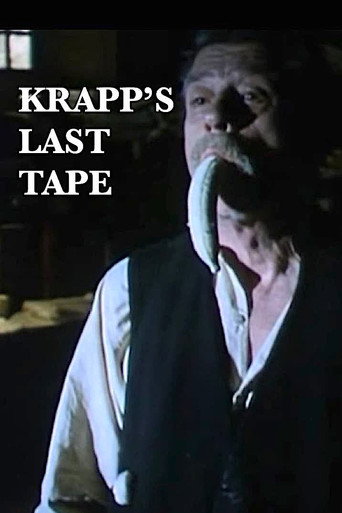 Poster for “Krapp's Last Tape”