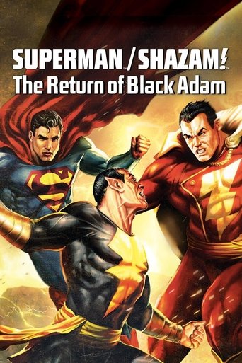 Poster for “Superman/Shazam!: The Return of Black Adam”