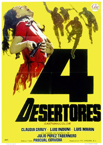 Постер фильма «Cuatro desertores»