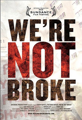 Poster for “We’re Not Broke”
