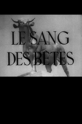 Постер фильма «Le Sang des bêtes»