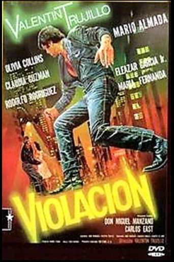 Poster for “Violación”