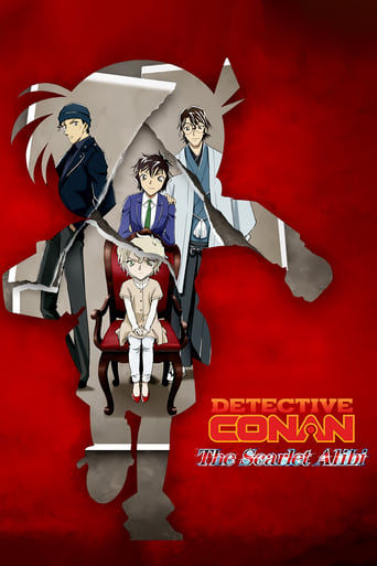 Poster for “Detective Conan: The Scarlet Alibi”