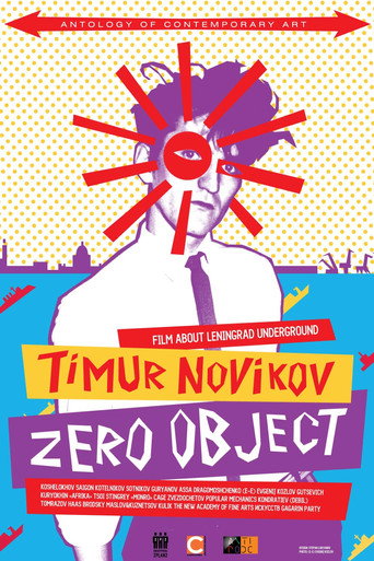 Poster for “Timur Novikov: Zero Object”