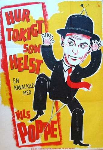 Poster for “Hur tokigt som helst”