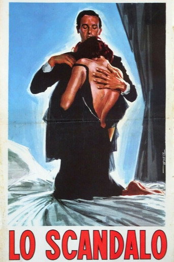 Poster for “Lo scandalo”