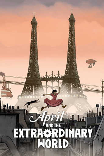 Poster for “April and the Extraordinary World”