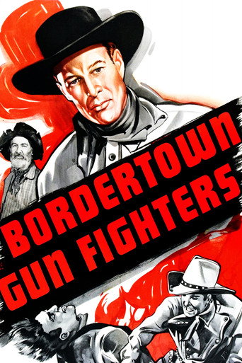 Постер фильма «Bordertown Gun Fighters»