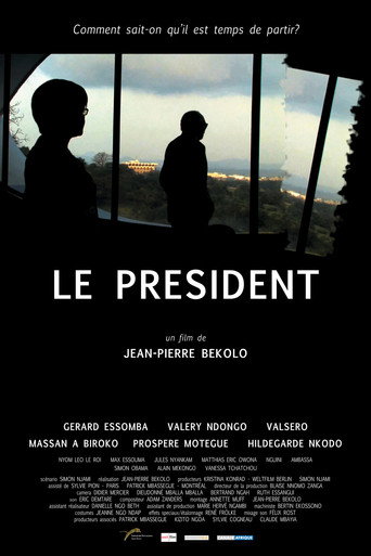 Poster for “The President”