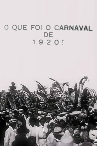 Постер фильма «O Que Foi o Carnaval de 1920!»