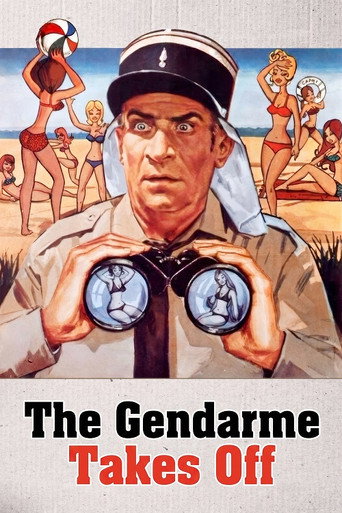 Poster for “The Gendarme Takes Off”