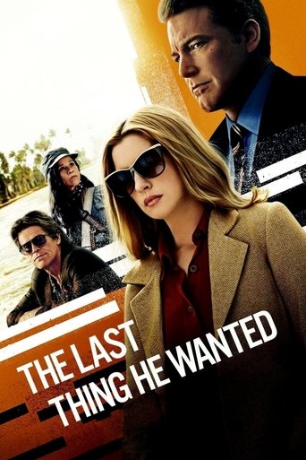 Poster for “The Last Thing He Wanted”