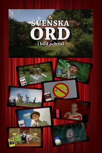 Постер фильма «Svenska ord i bild och tal»