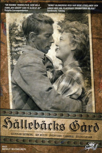 Постер фильма «Hällebäcks gård»