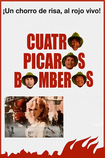 Постер фильма «Cuatro pícaros bomberos»