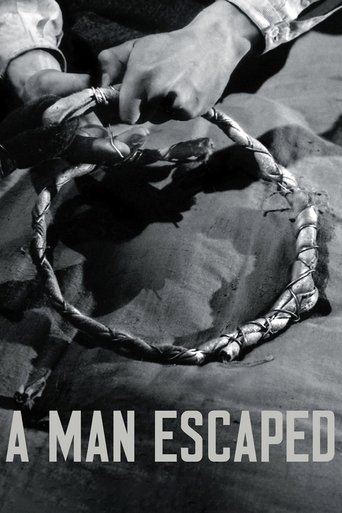 Poster for “A Man Escaped”