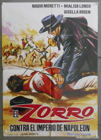 Poster for “Zorro, the Navarra Marquis”