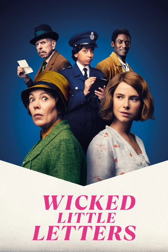 Poster for “Wicked Little Letters”