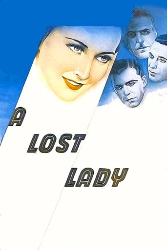 Poster for “A Lost Lady”
