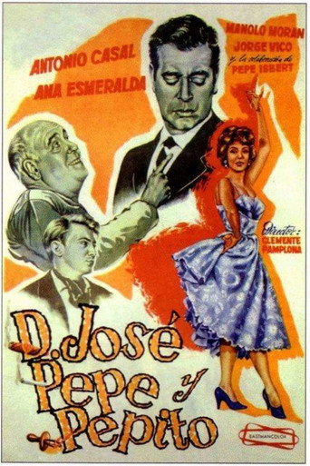 Постер фильма «Don José, Pepe y Pepito»