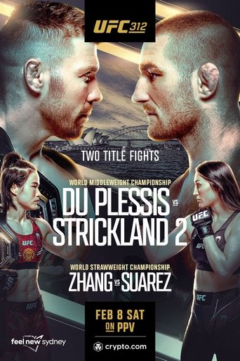Постер фильма «UFC 312: Du Plessis vs. Strickland 2»