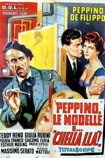 Poster for “Peppino, le modelle e... chella llà”