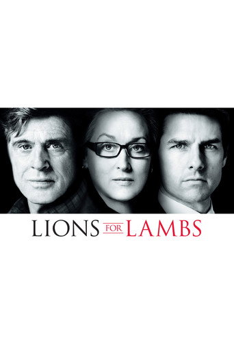 Poster for “Lions for Lambs”