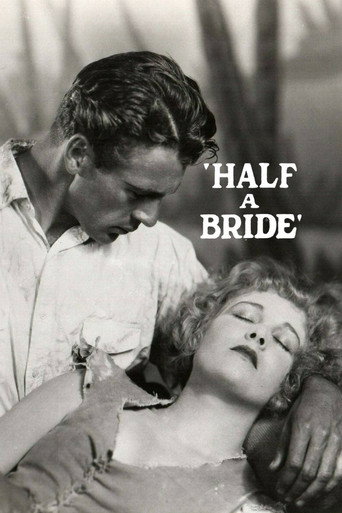 Poster for “Half a Bride”