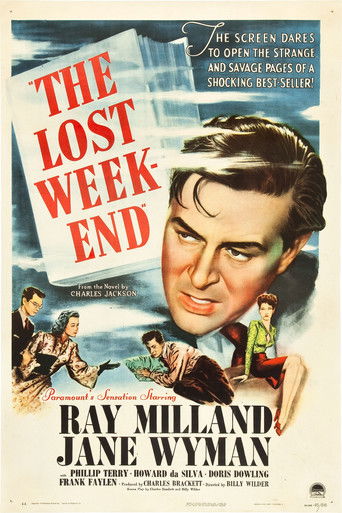 Poster for “The Lost Weekend”