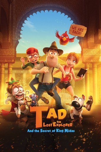 Poster for “Tad, the Lost Explorer, and the Secret of King Midas”