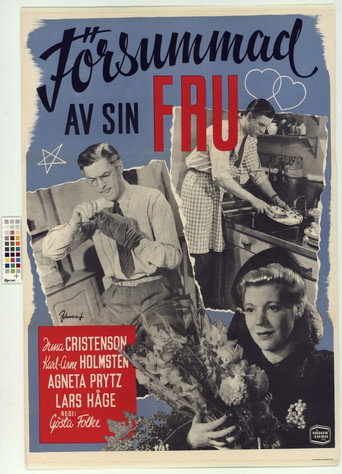 Постер фильма «Försummad av sin fru»