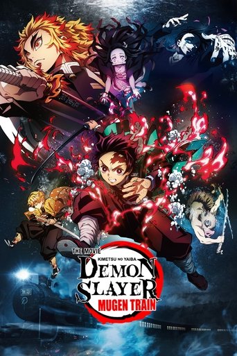 Poster for “Demon Slayer -Kimetsu no Yaiba- The Movie: Mugen Train”