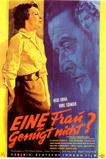 Poster for “Eine Frau genügt nicht?”