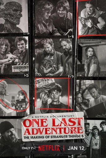 Poster for “One Last Adventure: The Making of Stranger Things 5”